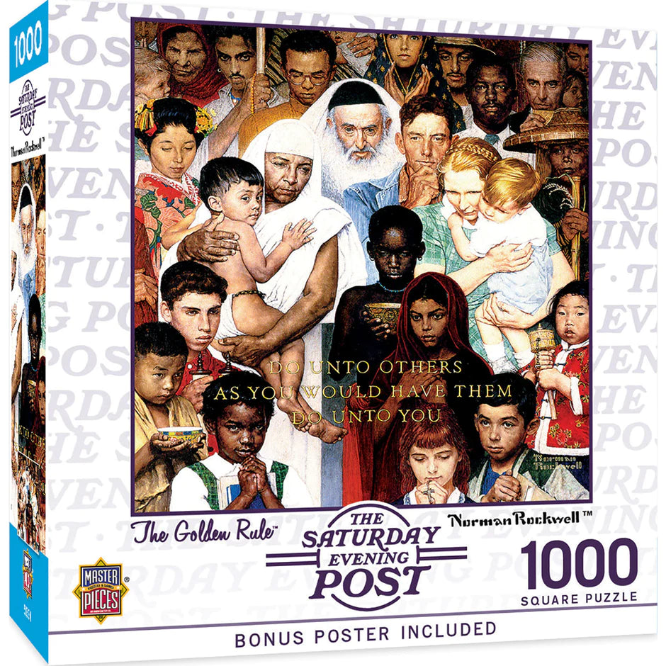 Saturday Evening Post - The Golden Rule, Norman Rockwell (1000pcs)