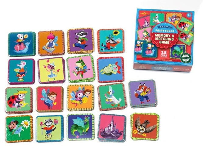 Mini jeu de mémoire et d'association - Contes de fées