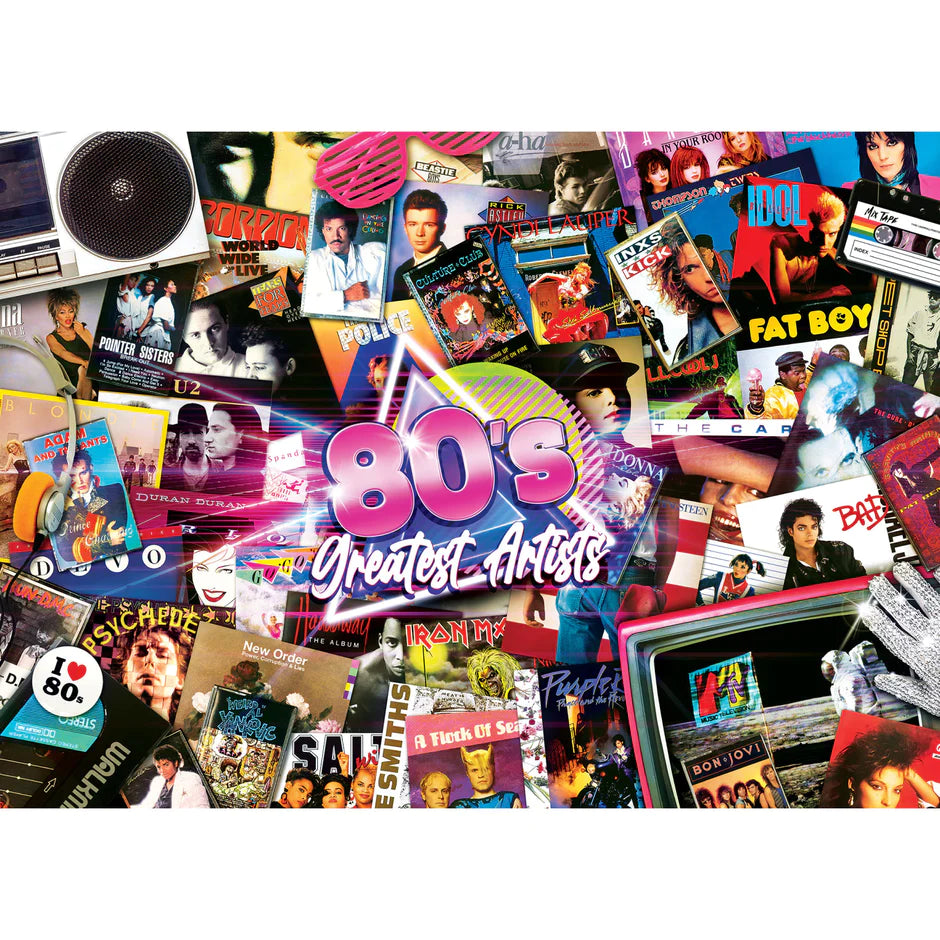 Greatest Hits - 80's Artists (1000pcs)