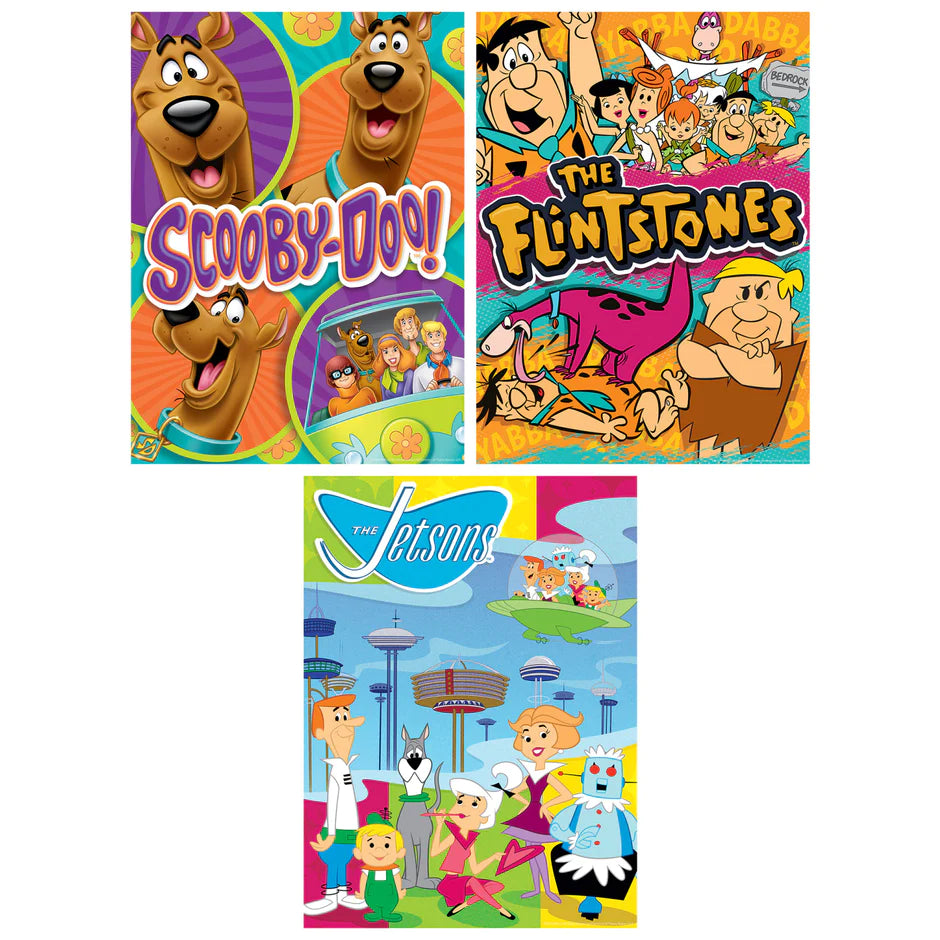 Hanna-Barbera - Flintstones, Scooby-Doo, Jetsons (3x500pcs)