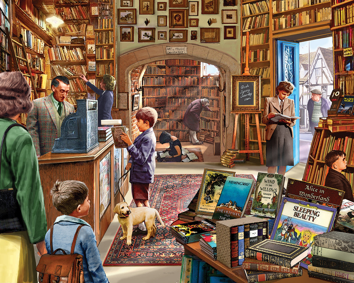 PFG Old Book Store, Steve Crisp (utilisation / utilisée - Puzzles pour de bon)