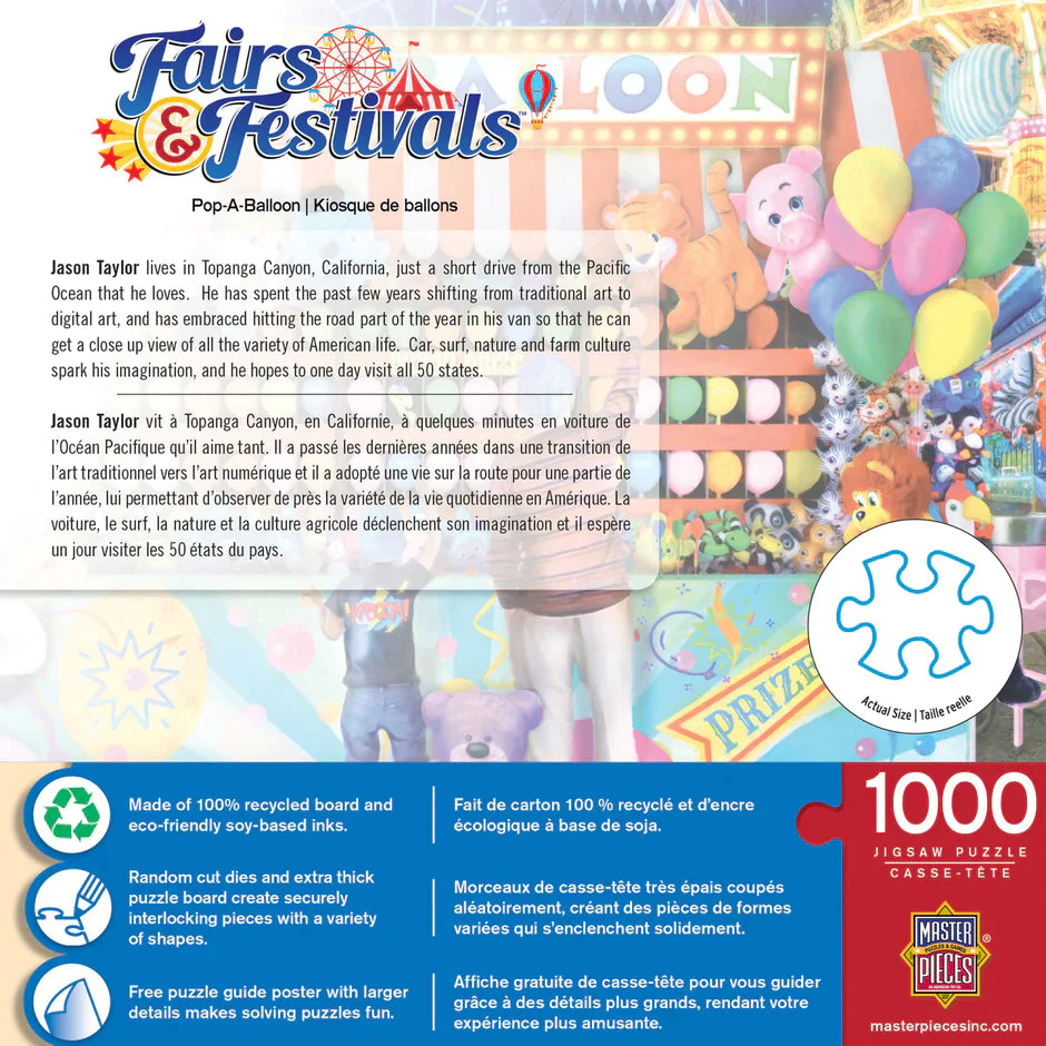DMG Fairrs & Festivals - Pop-a-Balloon, Jason Taylor (1000pcs) (boîte endommagée)