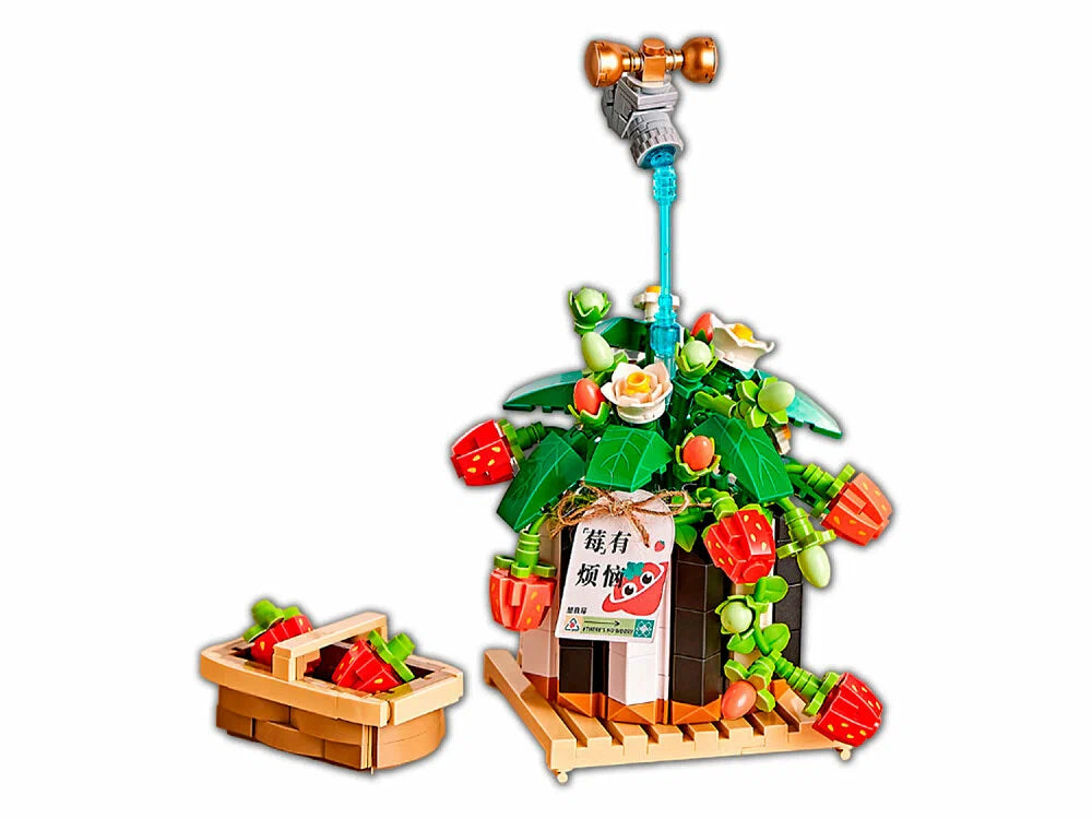 LOZ Micro Plants IV - Bonsaï Fraisier (686 pièces)