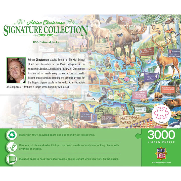 Collection de signature - USA National Parks, Adrian Chesterman (3000pcs)