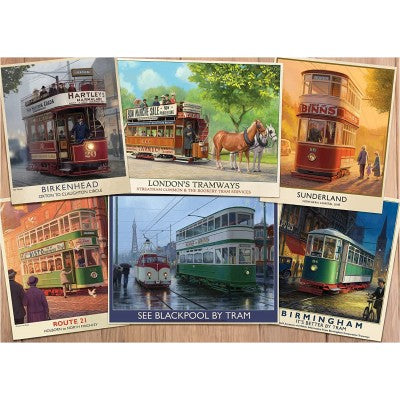 Trams vintage, Daniel Rodgers (1000pcs)