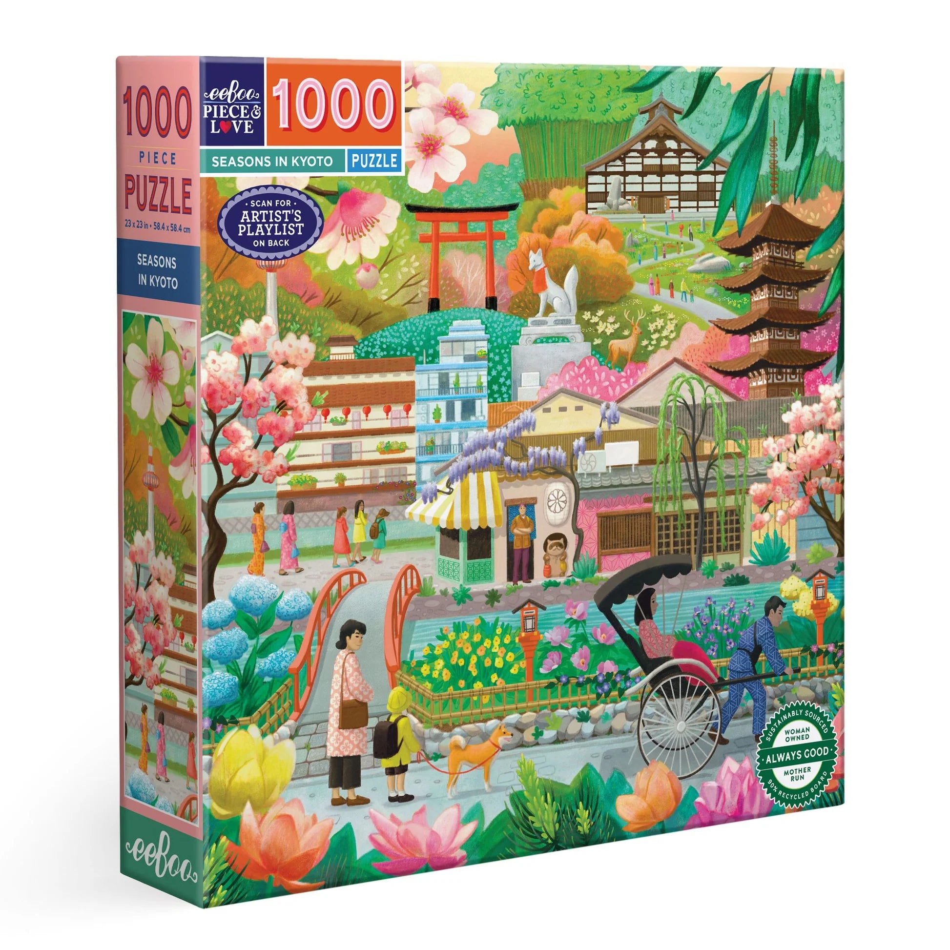 Les saisons à Kyoto (1000 pièces) 