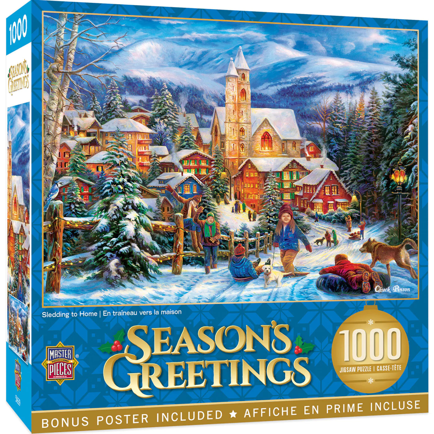 Salutations de la saison - Sling to Home, Chuck Pinson (1000pcs)