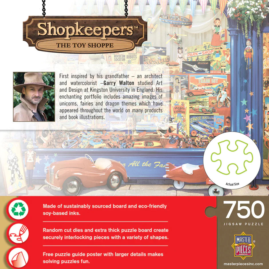 DMG Shopkeepers - The Toy Shoppe, Gary Walton (750pcs) (DAMAGED BOX)