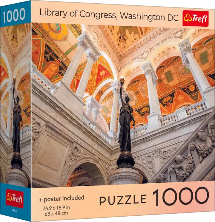 DMG Library of Congress, Washington, DC (1000pcs) (DAMAGED BOX)