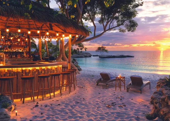 DMG Tiki Bar Sunset (1000pcs) (DAMAGED BOX)