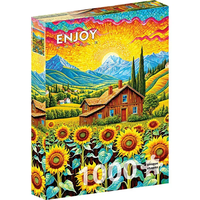 Enjoy- Sunflower House (1000pcs)