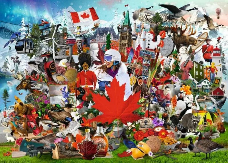 Ravensburger Oh Canada! - Collection canadienne (1000pcs)