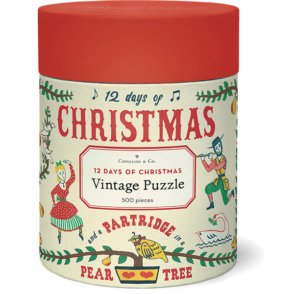 Vintage - 12 jours de Noël (500pcs)