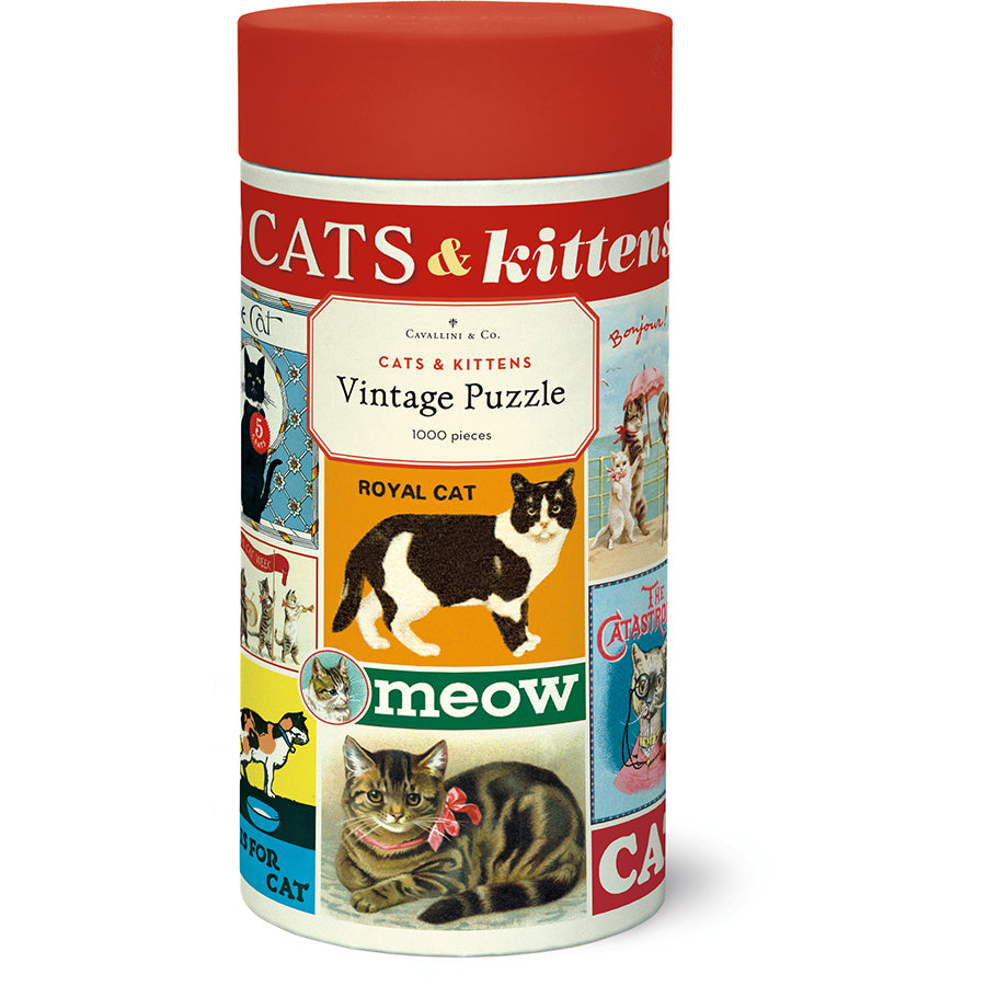 Vintage - Cats et chatons (1000pcs)