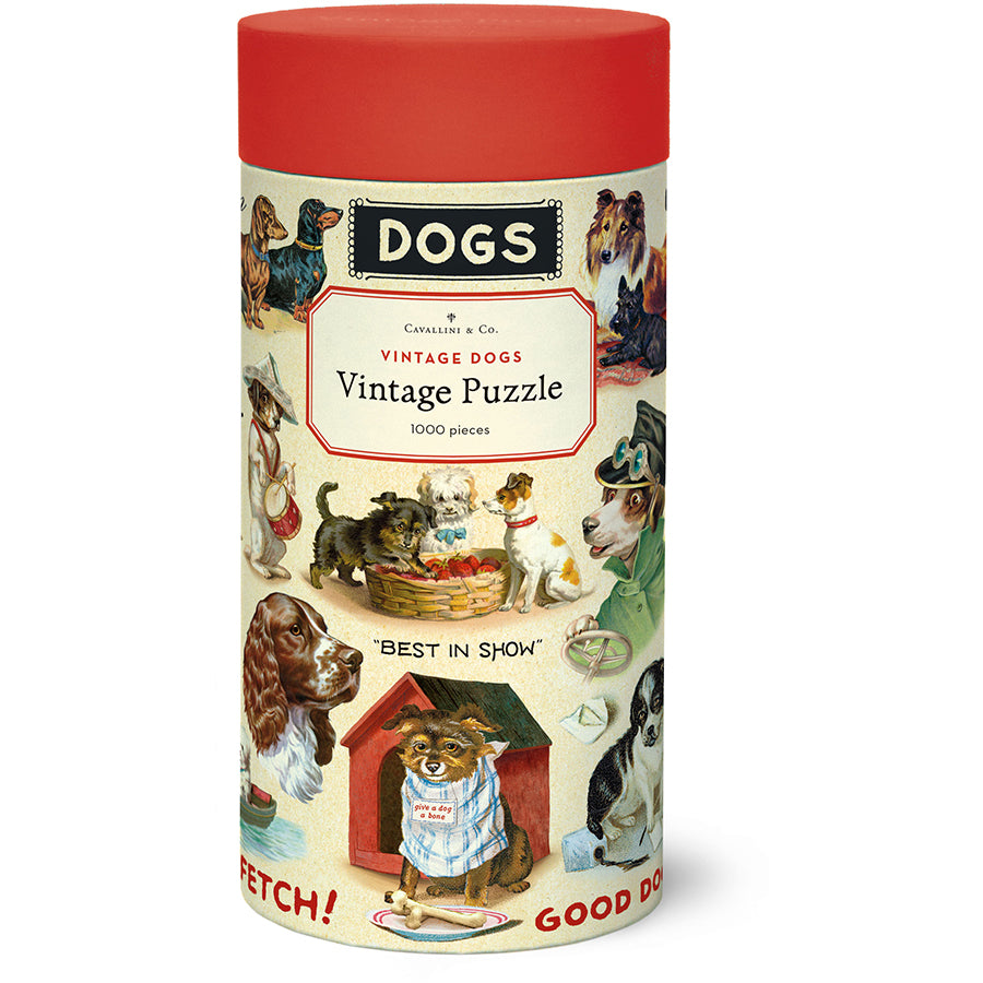 Vintage - chiens vintage (1000pcs)