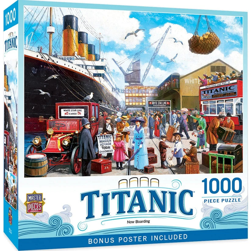 PFG Titanic - Now Boarding (1000pcs) (Usage/Used - PUZZLES FOR GOOD)