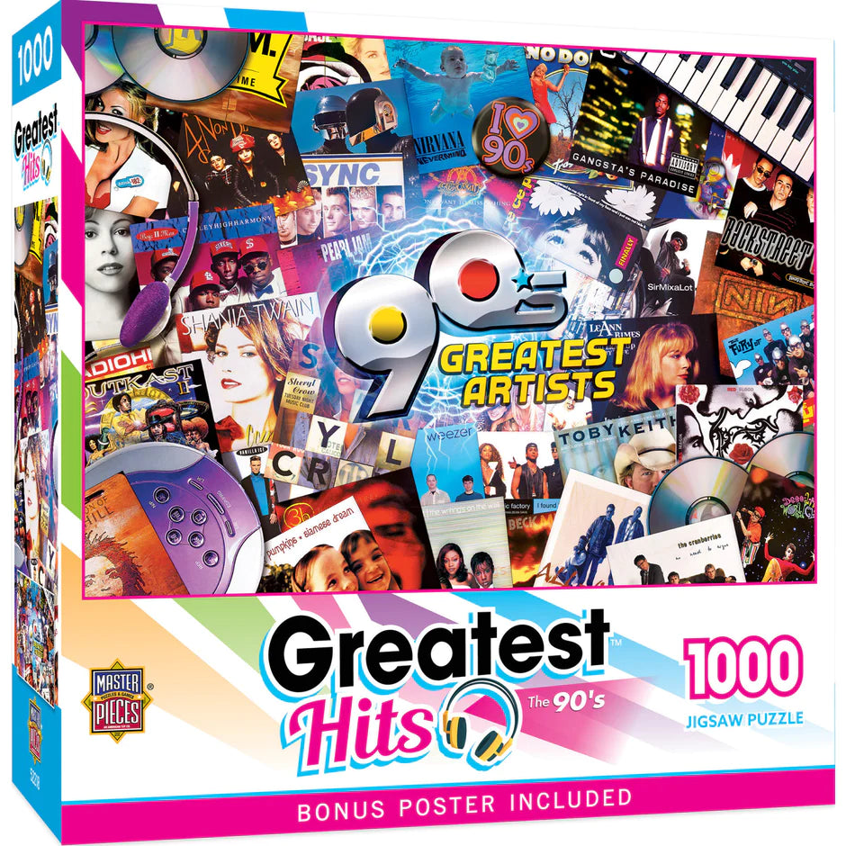 Greatest Hits - 90's Artists (1000pcs)