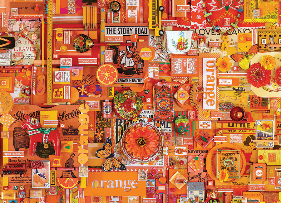 PFG Orange, Shelley Davies (Usage/Used - PUZZLES FOR GOOD)