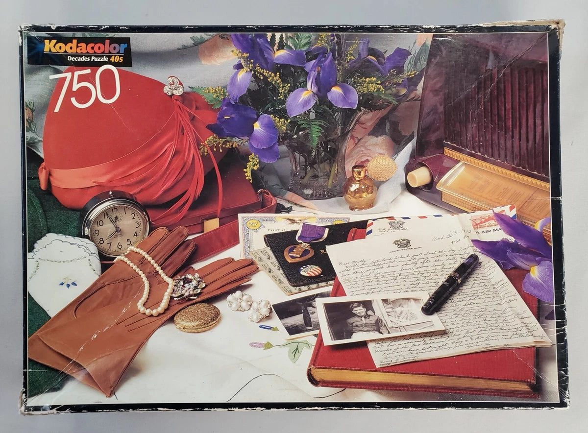 PFG Kodacolor Collages - 40's (1000pcs) (Usage/Used - PUZZLES FOR GOOD)