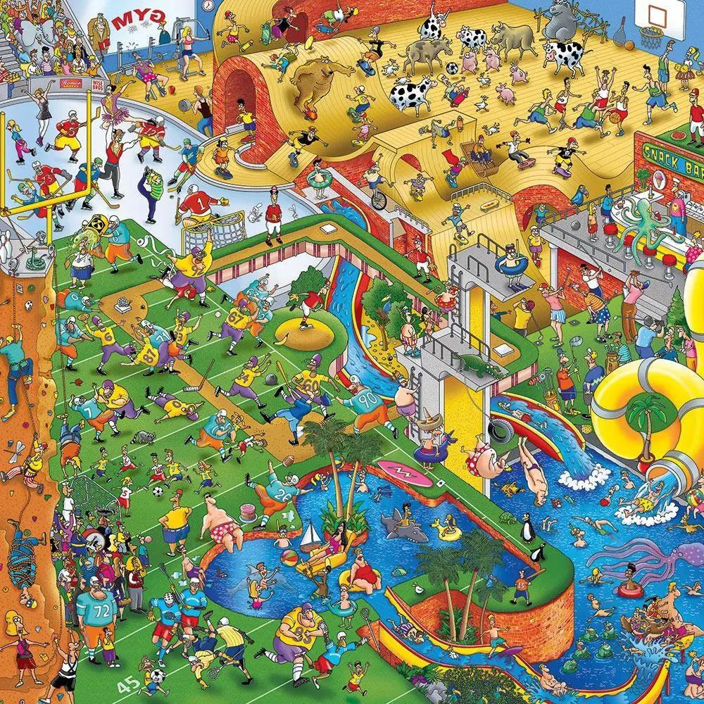 Sports Complex / Complexe de Sport, Steve Skelton (1000pcs)
