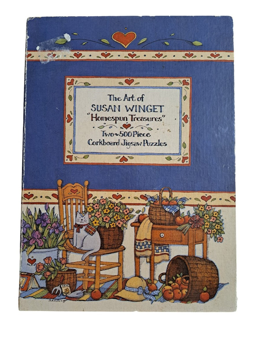 PFG Le Monde de Susan Winget - Trésors faits maison (2 x 500 pièces) (Utilisation - PUZZLES FOR GOOD)