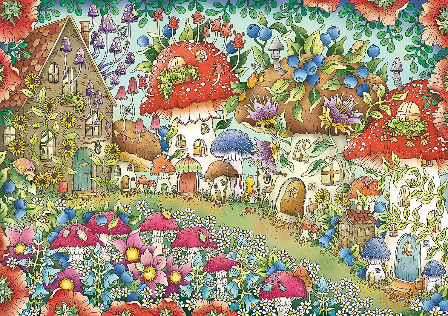Ravensburger Cute Champignons (1000pcs)