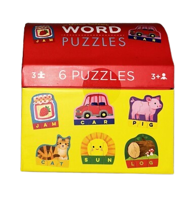 6 x Three Letter Word Puzzles