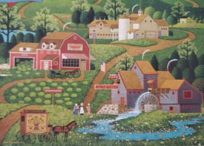 PFG Burma Road, Charles Wysocki (1000pcs) (Usage/Used - PUZZLES FOR GOOD)