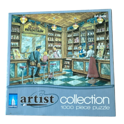 Collection d'artistes PFG - Au bar à sodas (1000 pièces) (Utilisation - PUZZLES FOR GOOD)