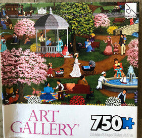 Galerie d'art PFG - Fête des mères au parc (Utilisation/Occasion - PUZZLES FOR GOOD)