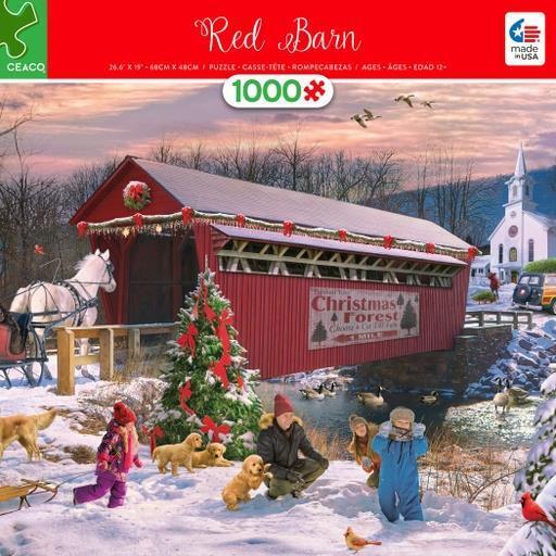 Christmas classique - Red Barn, Greg Giordano (1000pcs)