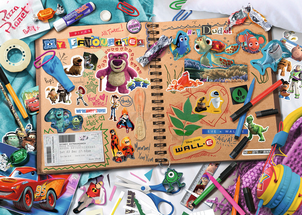 Scrapbook PFG Ravensburger - Disney / Pixar (utilisation / utilisé - Puzzles pour de bon)