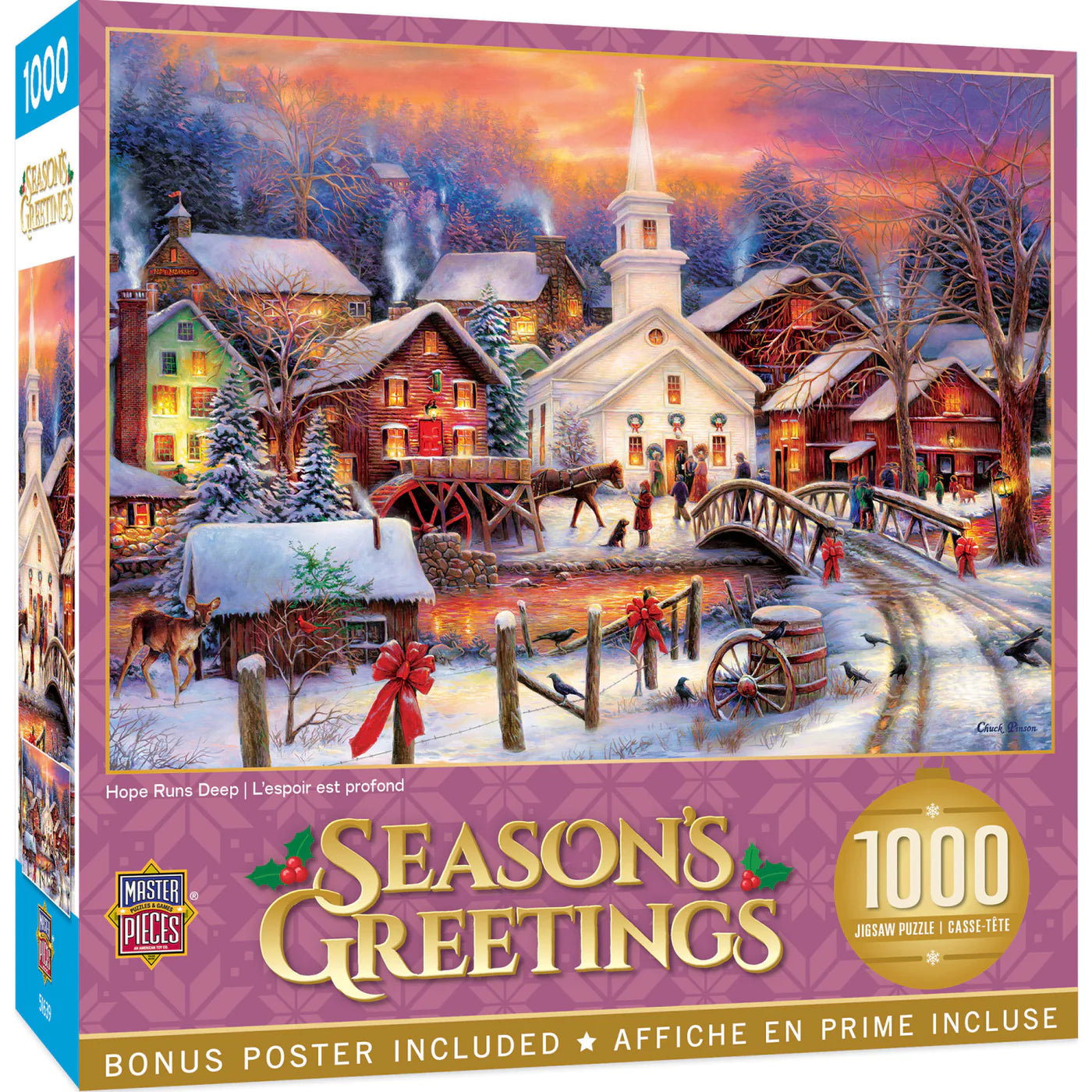 Salutations de la saison - Hope est profonde, Chuck Pinson (1000pcs)