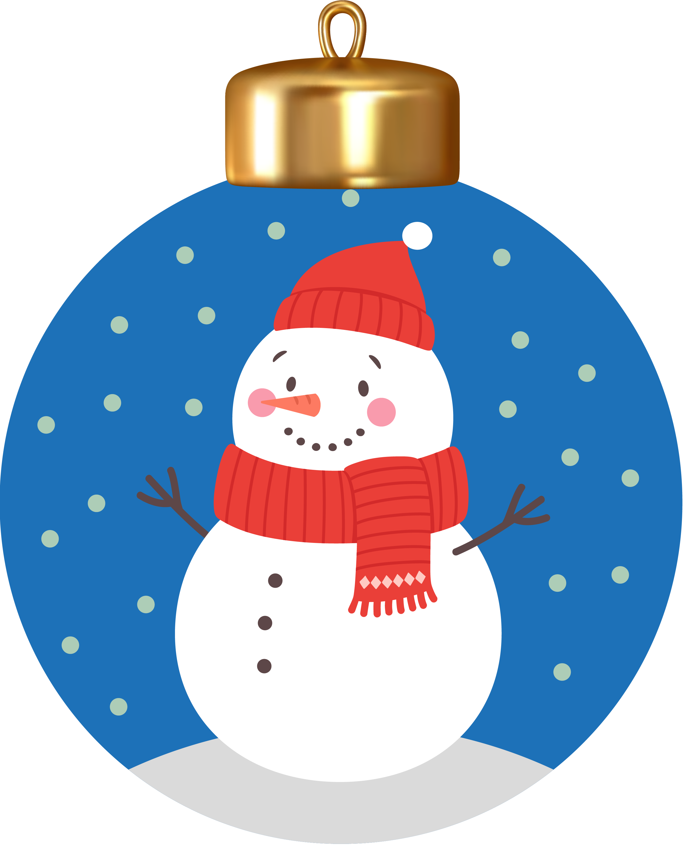 Holly Jolly - Bonhomme de neige (48 pièces)