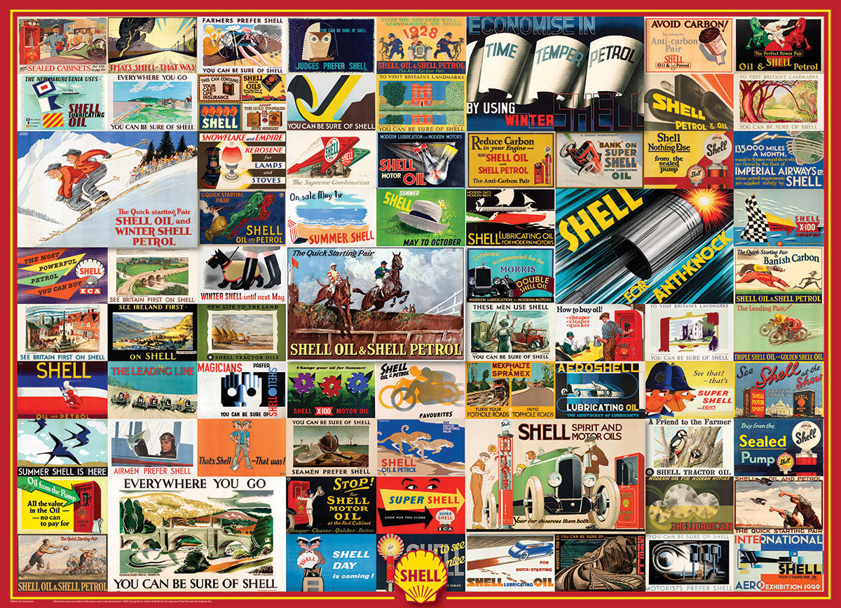 PFG Shell Advertising Collection (Utilisation / Utilisé - Puzzles pour de bon)