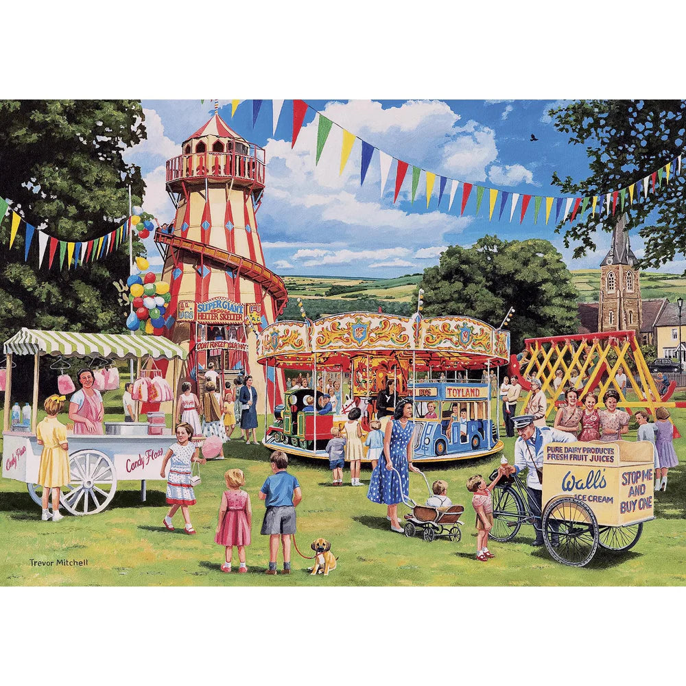 PFG Stop Me & Buy One, Trevor Mitchell (4x 500) (Usage/Used - PUZZLES FOR GOOD)