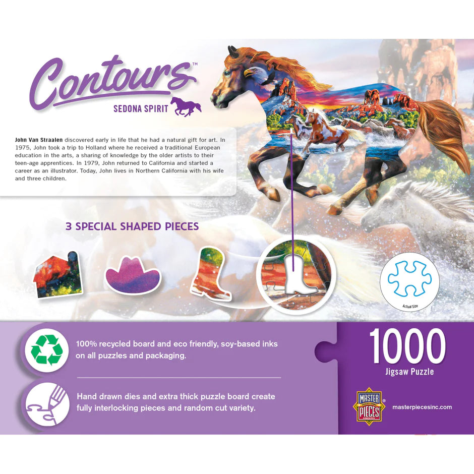 Contours Shaped - Sedona Spirit (1000pcs)