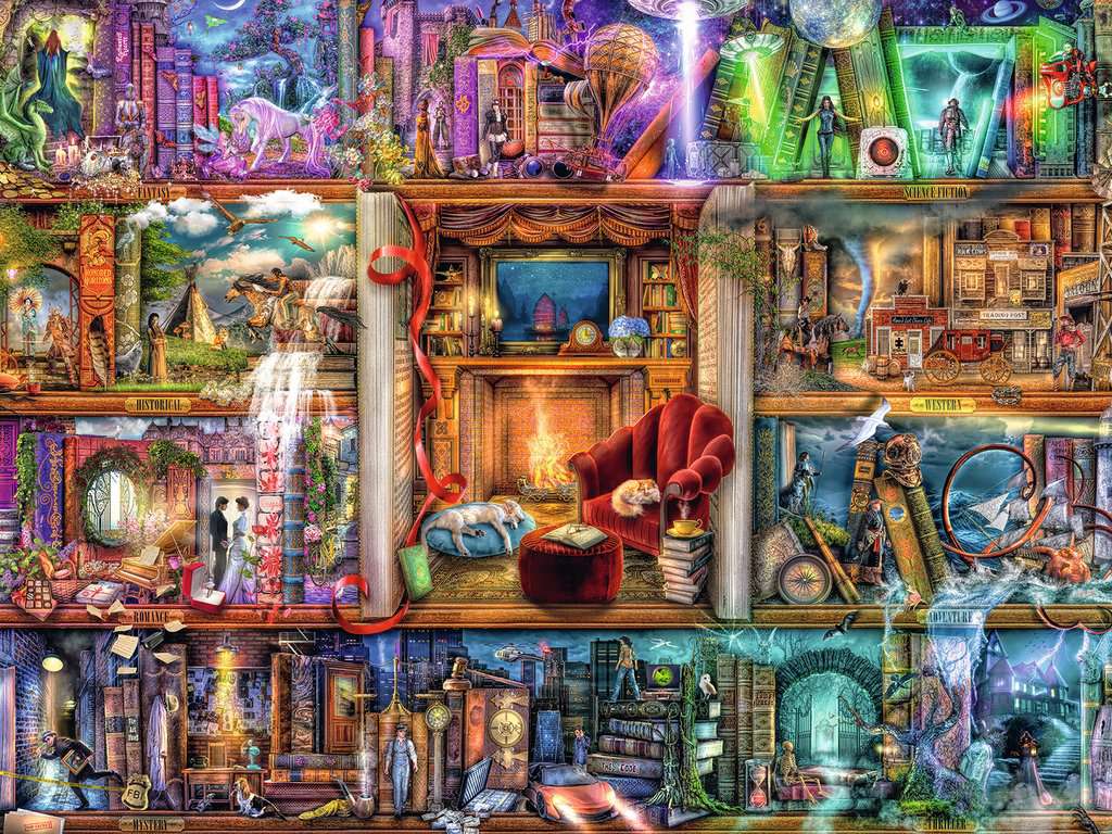 Ravensburger The Grand Library, Aimee Stewart (1500pcs)