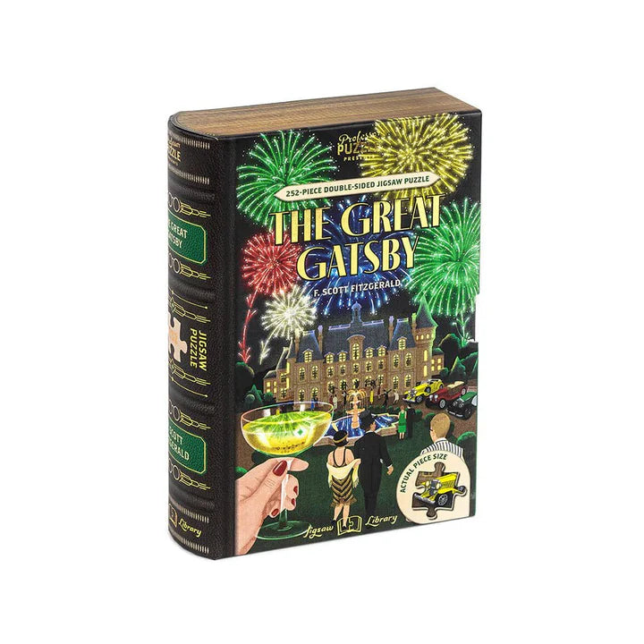 Puzzle Library - The Great Gatsby (252pcs) (Double-Sided)