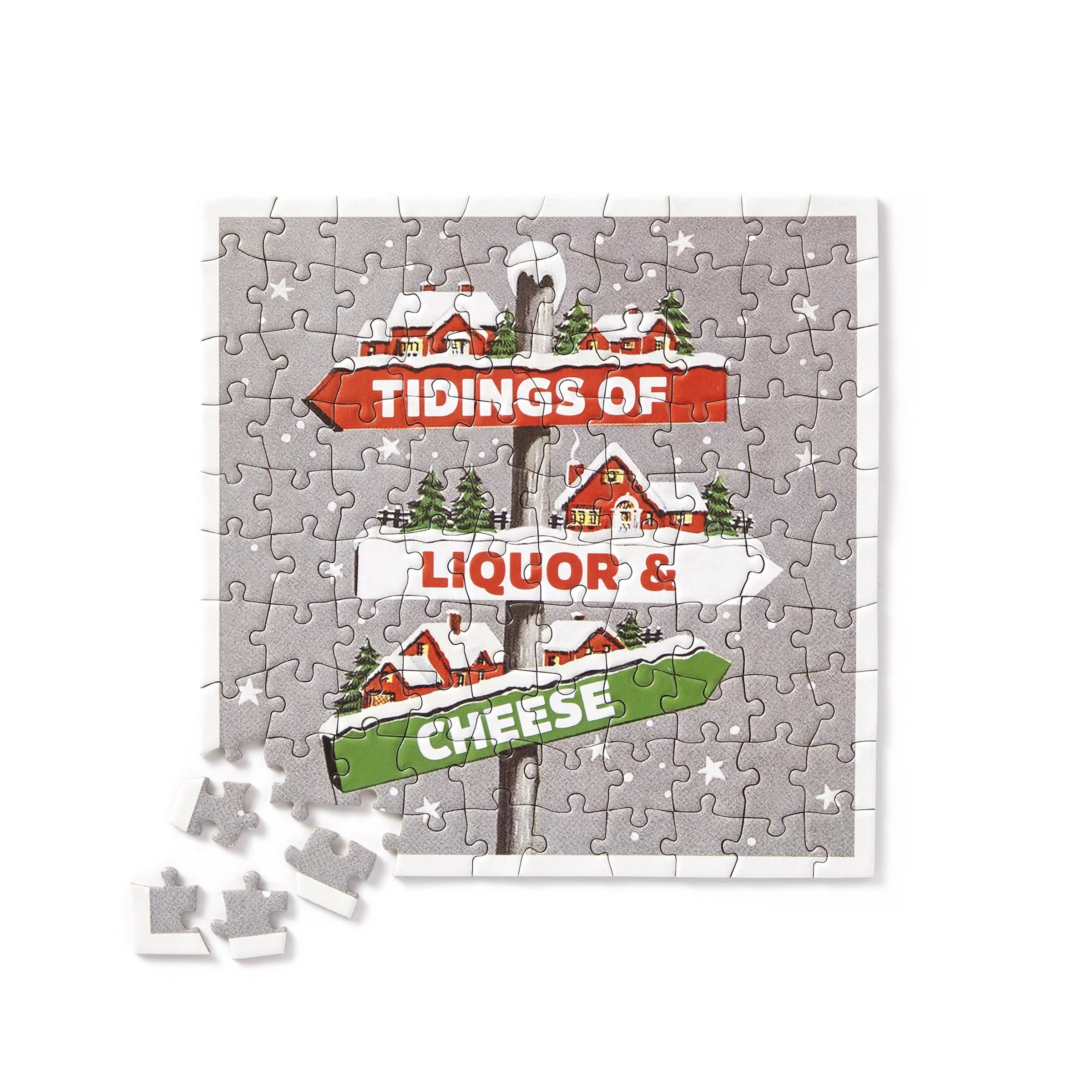 MINI Tidings of Liquor & Cheese (100pcs)