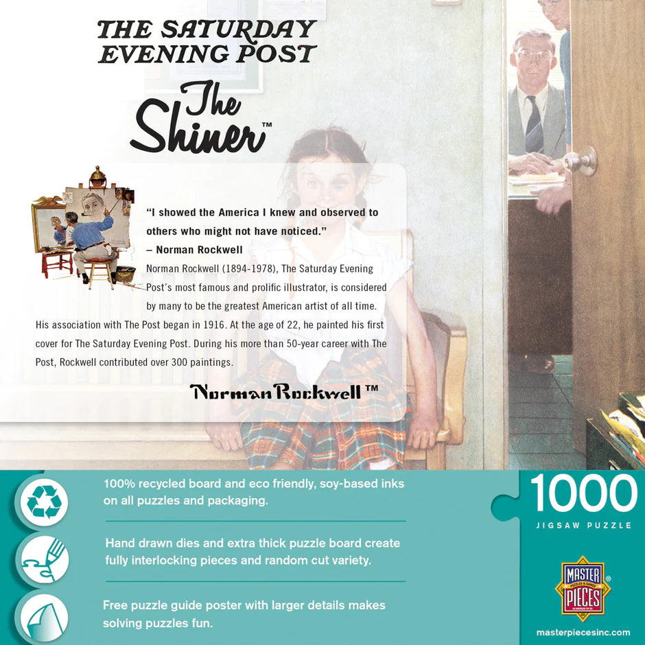Post du samedi soir - The Shiner, Norman Rockwell (1000pcs)