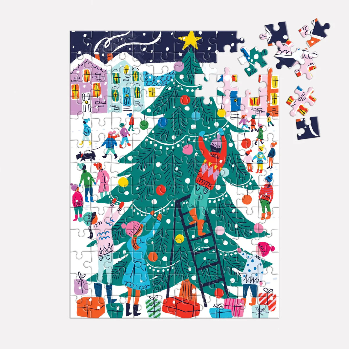 Mini Ornement de décoration d'arbre (130pcs)