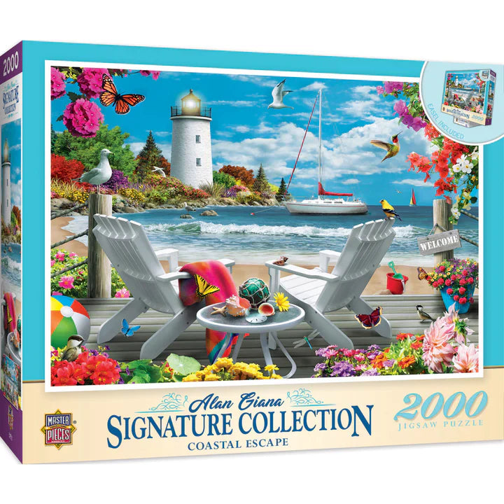DMG Signature Collection - Coastal Escape, Alan Giana (1000pcs) (DAMAGED BOX)