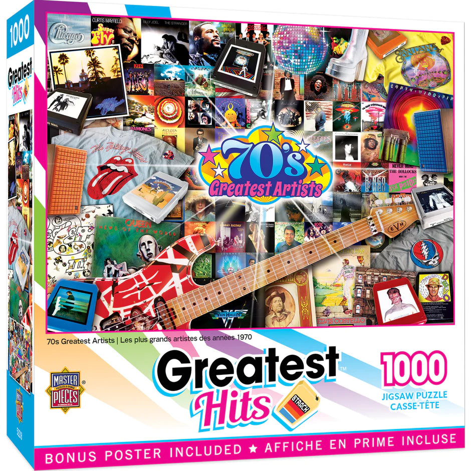 Greatest Hits - 70's Artists (1000pcs)