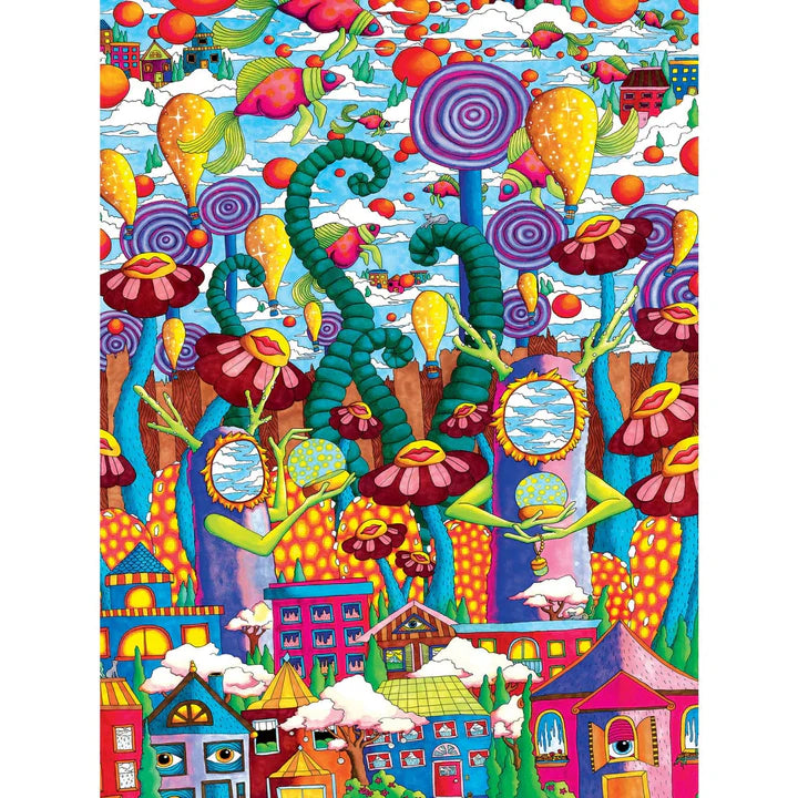 Wonderous Worlds - En attendant que les couleurs poussent, Hannah Bunzey (300pcs) (EZ Grip)