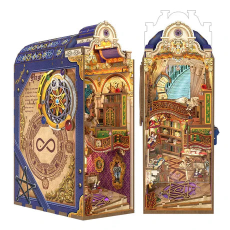 Book Nook - Magical Library (Wood)
