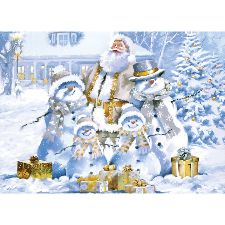 Glitter & Gold - Snowman's Shimmer, Richard Macneil (1000pcs)