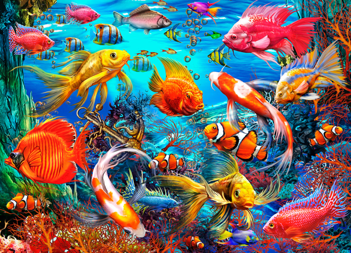 Fish tropical PFG, Ciro Marchetti (utilisation / utilisée - puzzles pour de bon)