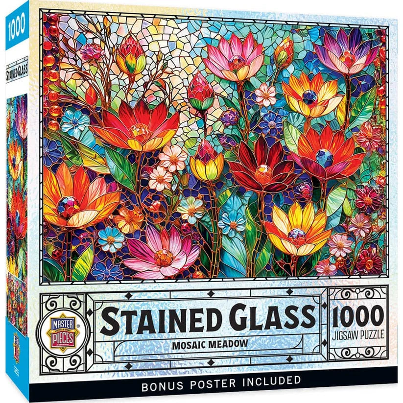 Stained Glass - Mosaic Meadow (1000pcs)