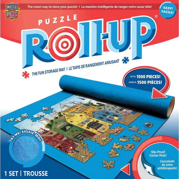 Mat de rangement enroulé de puzzle (jusqu'à 1500pcs)